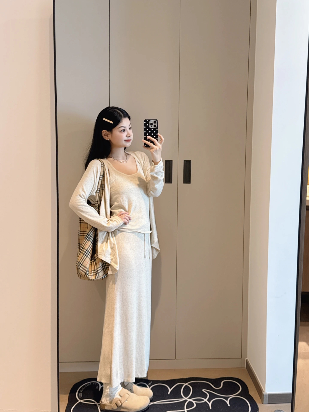 Women’s 3-Piece Knit Sweater Set Vest Skirt Cardigan Fall 2026